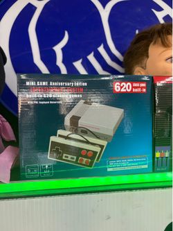 Mini Game Anniversary Edition Entertainment System 620 Built-in Games