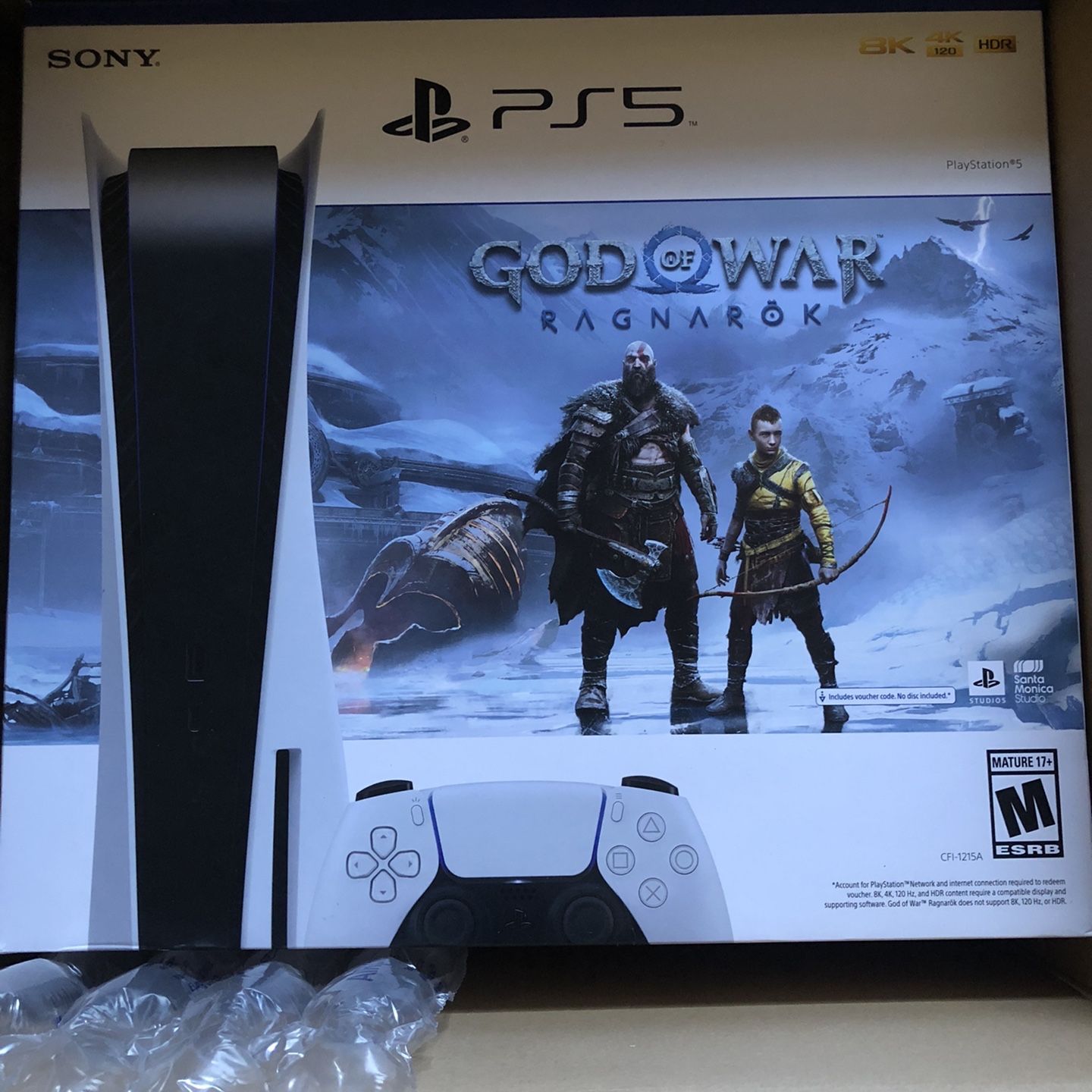 playstation 5 god of war ragnarok gaming bundle disc version