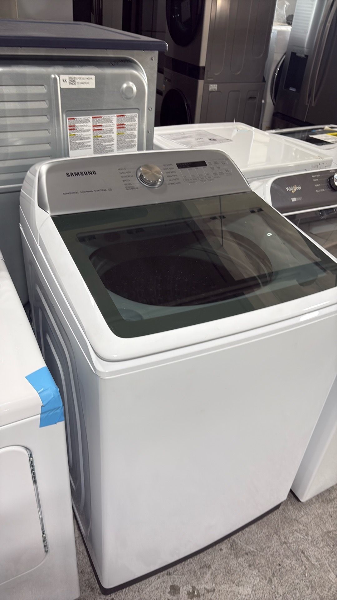Samsung Topload Washer with agitator