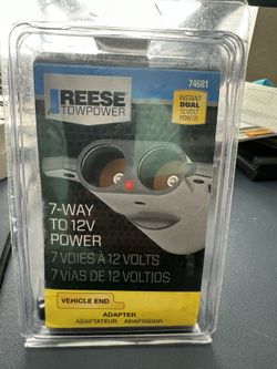 Reese 7-Way To 12V Power