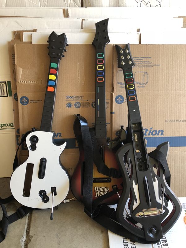 Wii guitar hero guitars for Sale in Las Vegas, NV OfferUp
