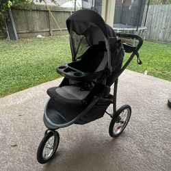 Used Graco Fast Line Jogger Stroller 