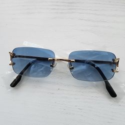 Fashion Rimless Glasses 