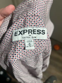 Express Extra Slim Dress Shirt Size Medium
