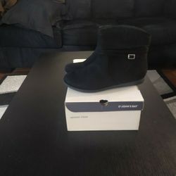 Black Suede Women Boots Size 8.5 