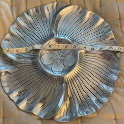 High End Brand Serving tray With Compartments