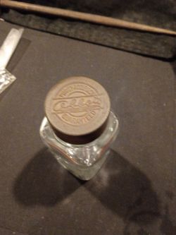 Antique Abbott medicine bottle.