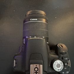 Canon Rebel T1i With 18-55mm Lense - Battery - Charger - Strap