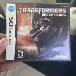 TF Decepticons DS Game
