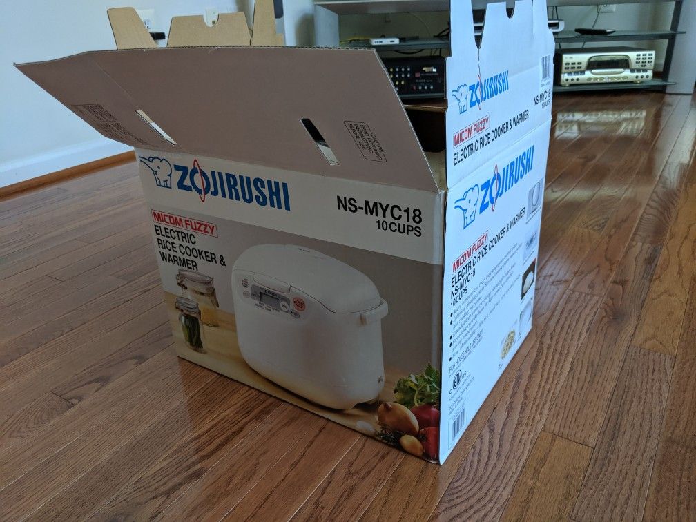 Zojirushi rice cooker.