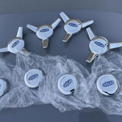 Cragar Center Caps Tri Bar Knock Off Spinner