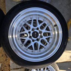 Vors Vr7 Rims With Tires 4 Lug