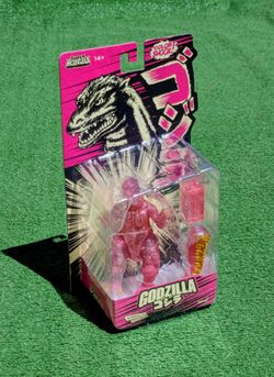 Godzilla '04 Super Kaiju Final Wars Pink Glitter Color Shock Variant Figure NIB