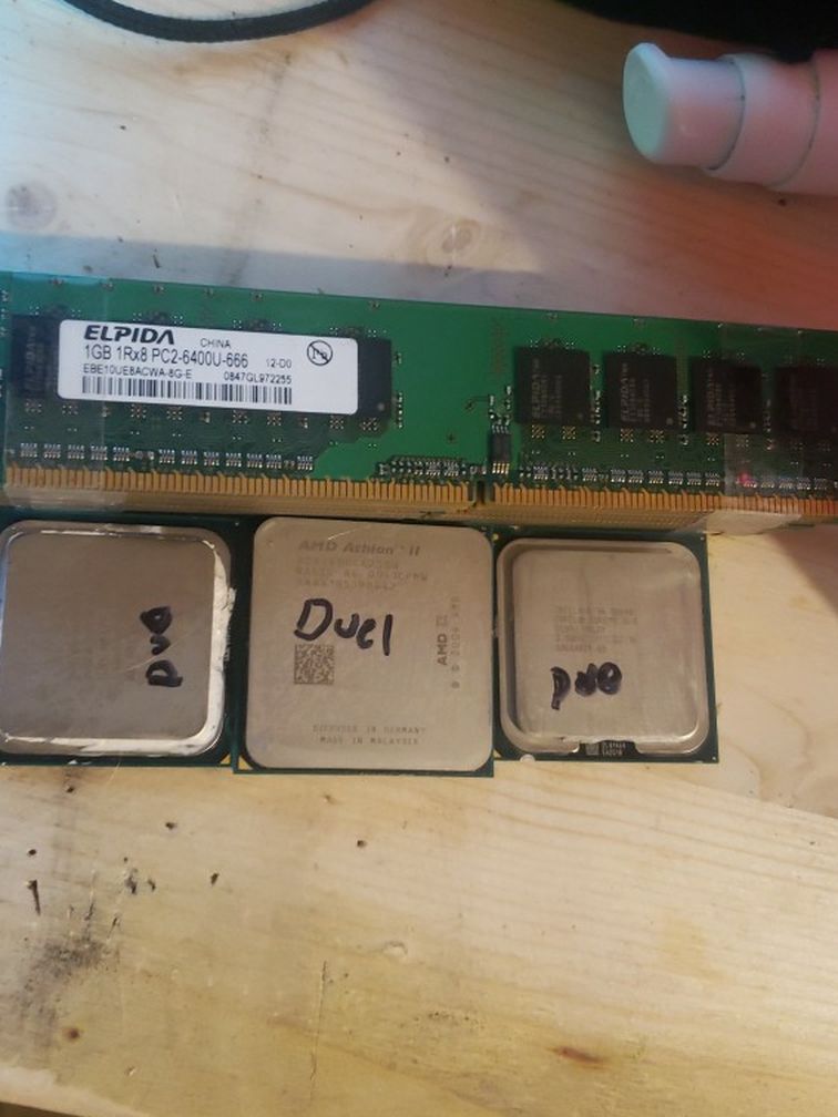Ram And Cpu Lot