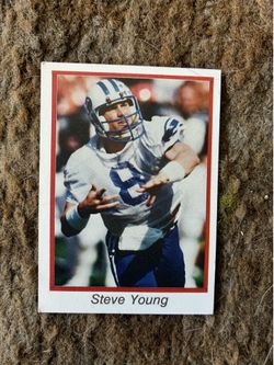 1986 Utah Sports BYU Superstars #2 Steve Young Trading Card