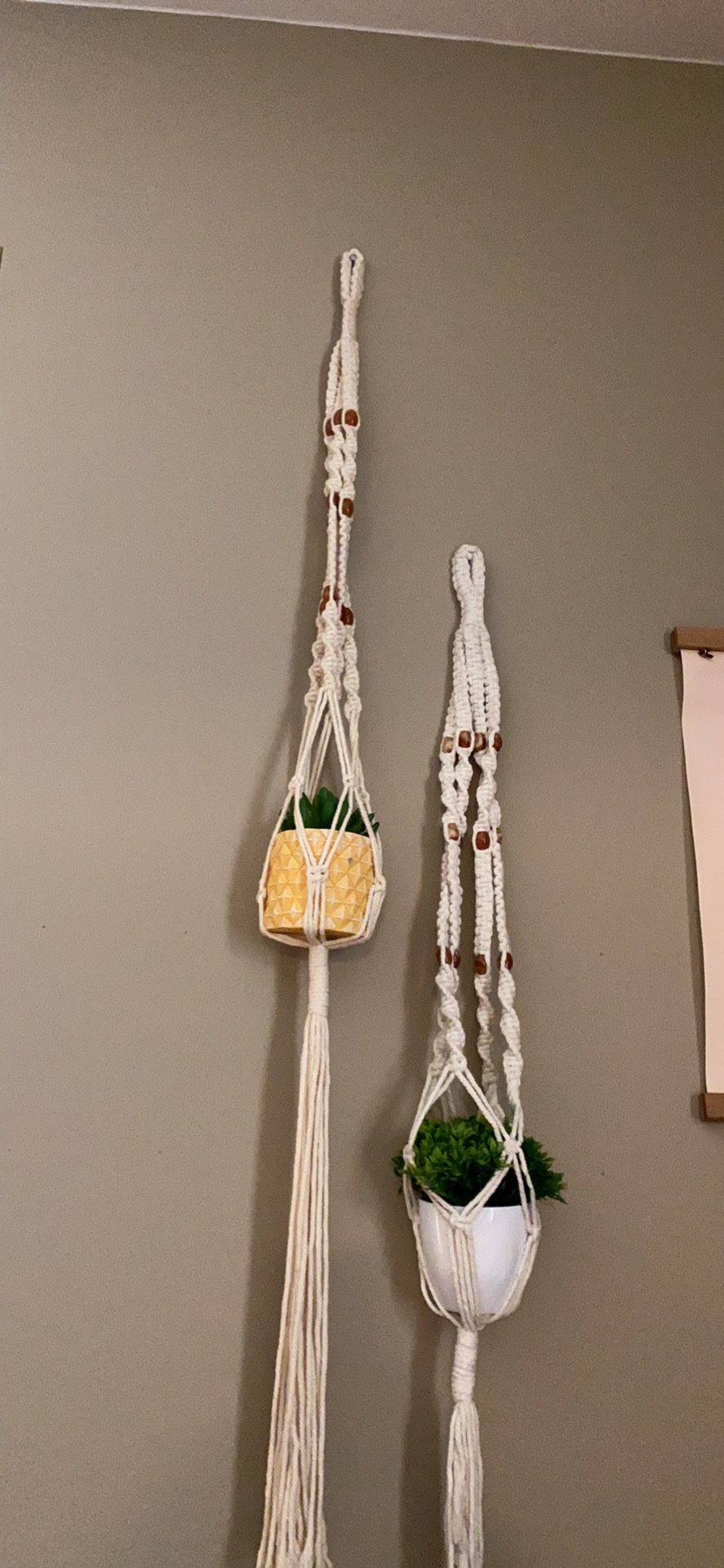 Macrame pot Holders