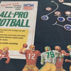 All Pro Football Board Game -1967