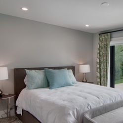 Queen Bed Frame + Mattress Like New 