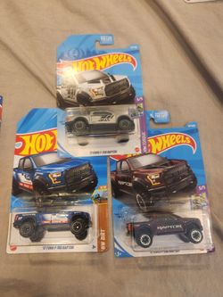 Hotwheels Ford vehicles