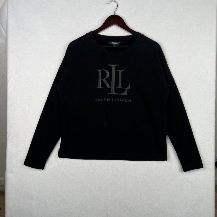 Ralph Lauren Fleece Lounge Top SZ Medium