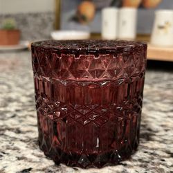 Glass Candle Holder