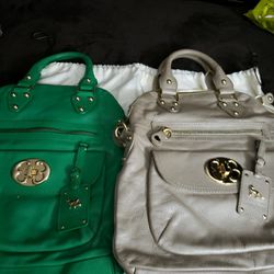 2 Emma Fox Leather Handbags 