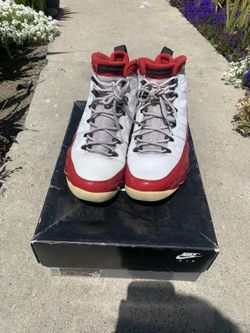 Jordan 9 Red And White