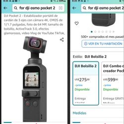 for dji osmo pocket 2  + Micrófono Y Tasmisor De Wifi 