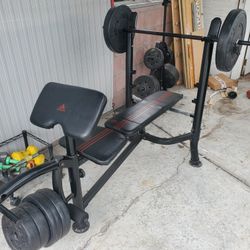 adidas bench and weights 