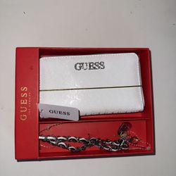 Guess White Bag