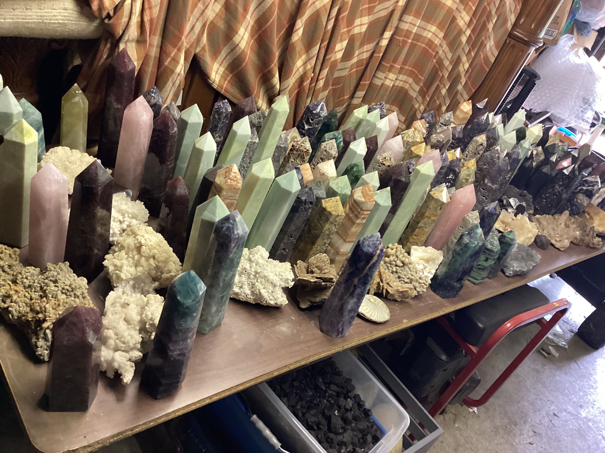 Rock Collection Over $50,000 Worth Of Beautiful Rocks and Crystals -  antiques - by owner - collectibles sale 