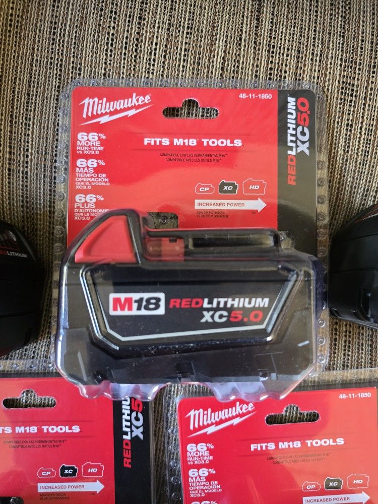 Battery xc5.0 Red Lithium-lon