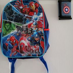 Marvel Backpack and Wallet