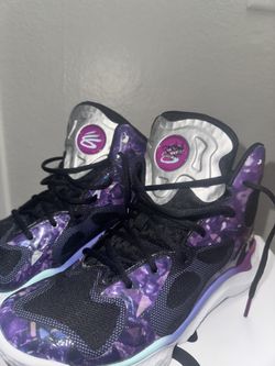 Under Armour Steph Curry X TUFF CROWD Amethyst Size 10