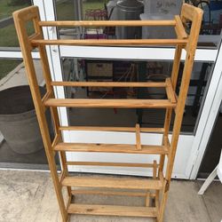 Nice Wood, Shoe Rack Or Laundry Rack