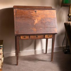 Vintage secretary Desk With Drop Down Door