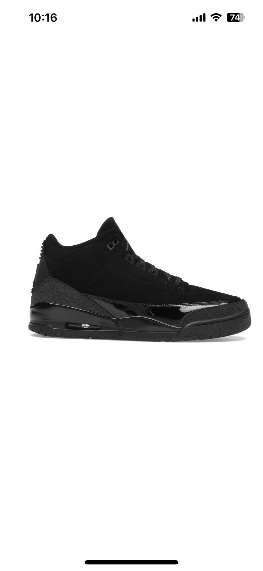 Jordan Black Cat 3