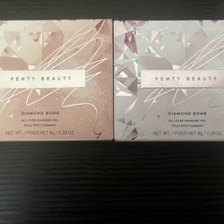 Rihanna Fenty Beauty, Diamond Bomb Highlighter. Both For 65