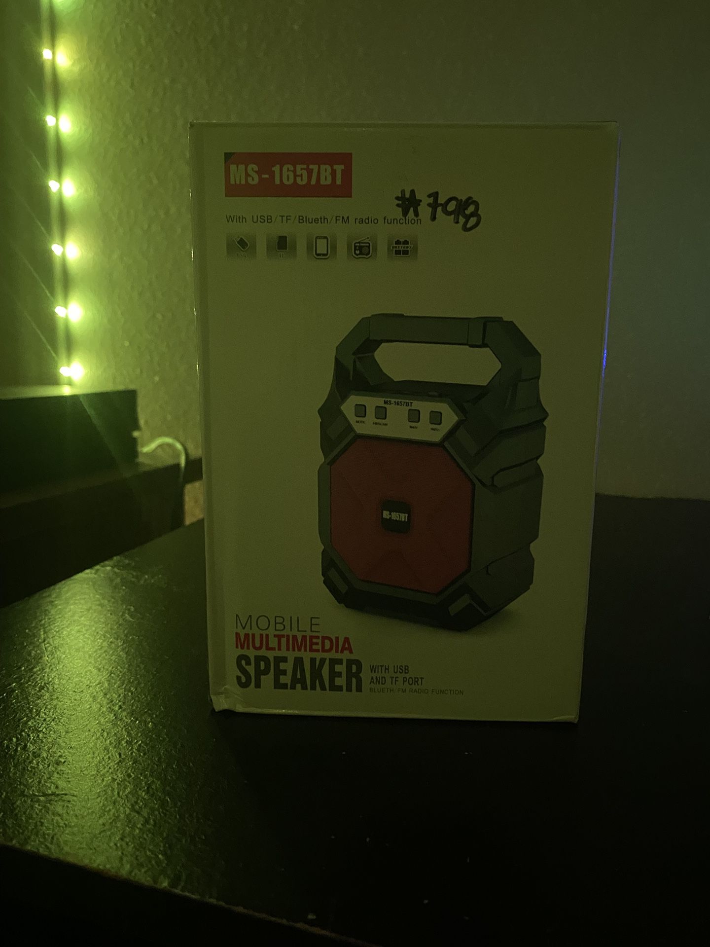 Mini Speaker have Diferent Led Colors