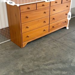 Oak Dresser Real Wood 