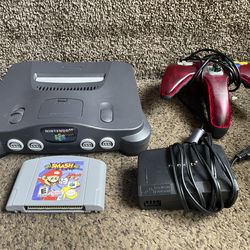 Nintendo 64  w/ Super Smash Bros