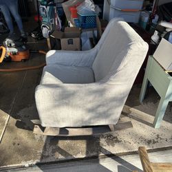 Restoration hardware rocking chair/stool included 