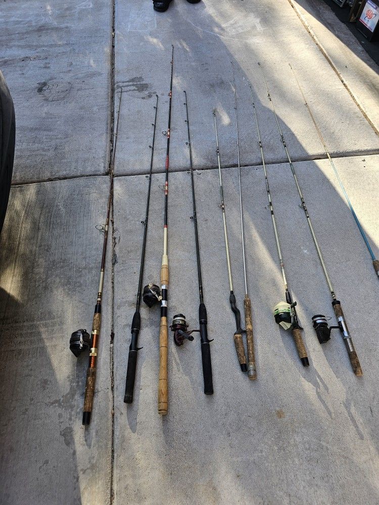 Vintage Fishing Rods And Reels