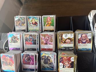 One Piece - rare holo cards - 1200+ pieces