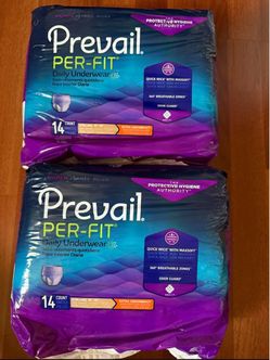 New prevail XL size $15 for 3pack