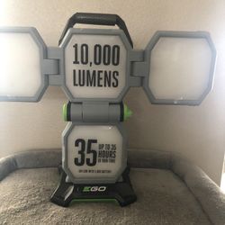 New Ego 56v Battery Powered Outdoor Lights 