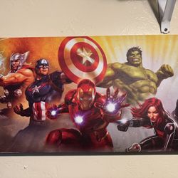 Boys Room Decor Avengers Frames 
