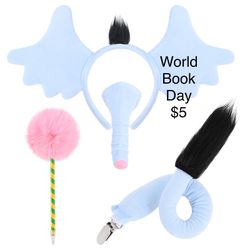 World Book Day Horton Dr Seuss Costume Set Halloween