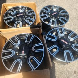 20" gmc sierra 2500  at4 oem wheels 