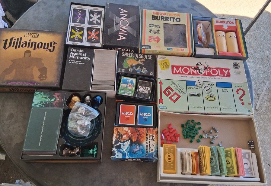 Card/ Board Games (Ea. Different Price)